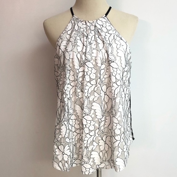 Doe & Rae Tops - Doe + Rae Floral White Lace Top